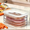 1/2/3/4-Piece Transparent Food Storage Container Set
