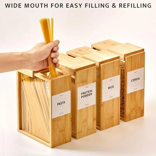Bamboo Food Storage Containers