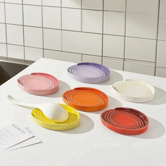 15cm Porcelain Spoon Rest