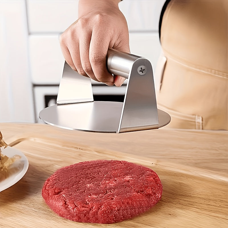 Stainless Steel Burger Press