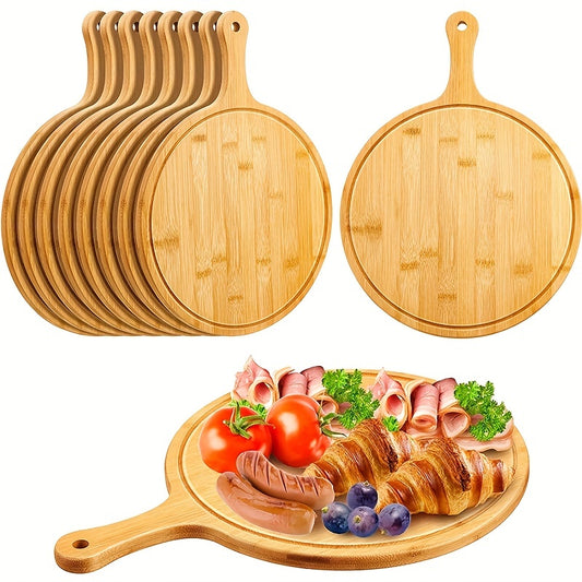 1pc, Bamboo Pizza Tray