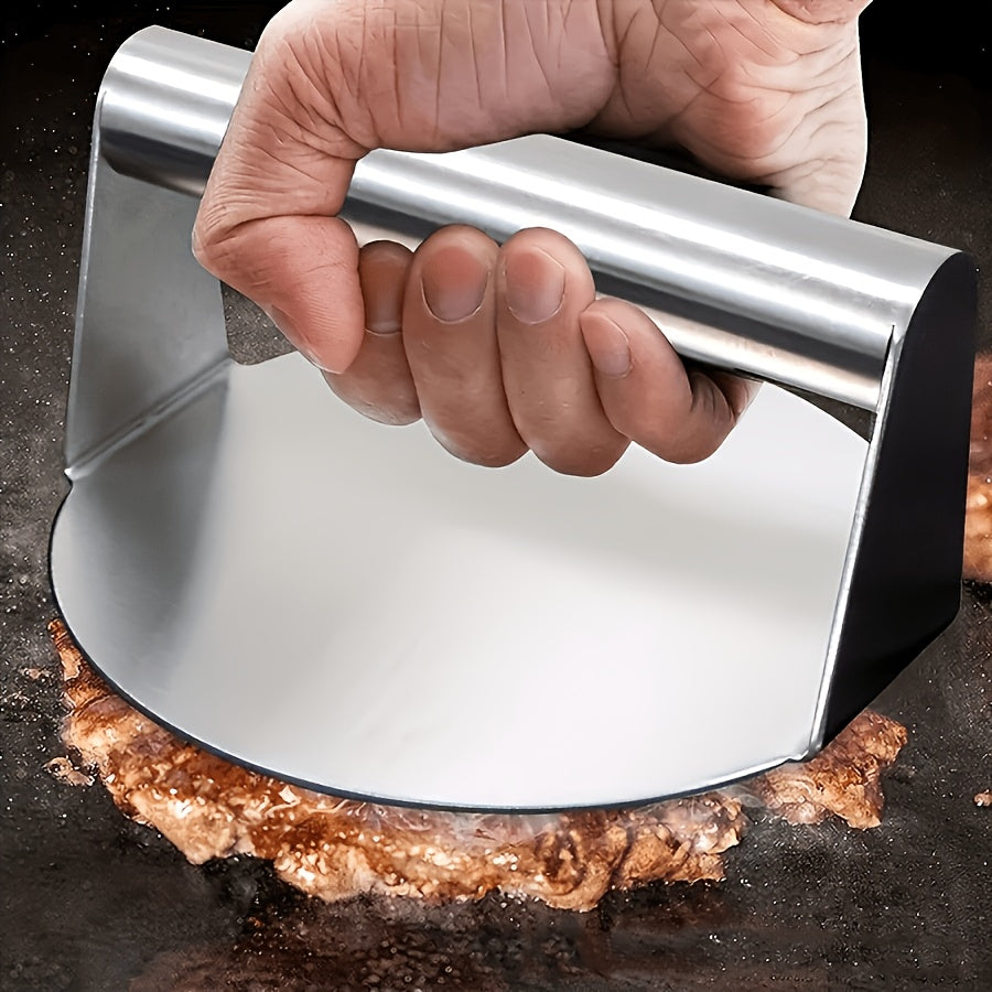 Stainless Steel Burger Press